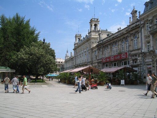 Rousse town centre